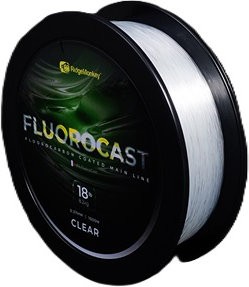 Najlon RidgeMonkey FluoroCast Fluoro Coated Mainline 22lb 0.42mm 1000m Clear