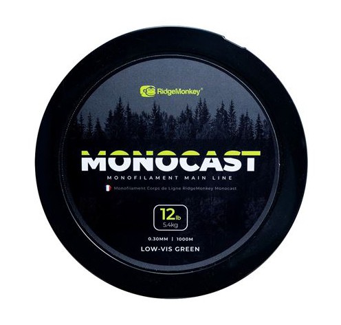 Najlon RidgeMonkey MonoCast Monofilament 1000m