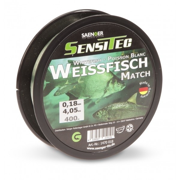 Najlon Saenger Weißfisch Match 400m