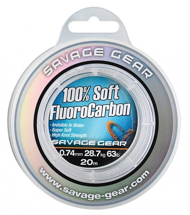 Najlon Savage Gear Soft Fluoro Carbon 50m