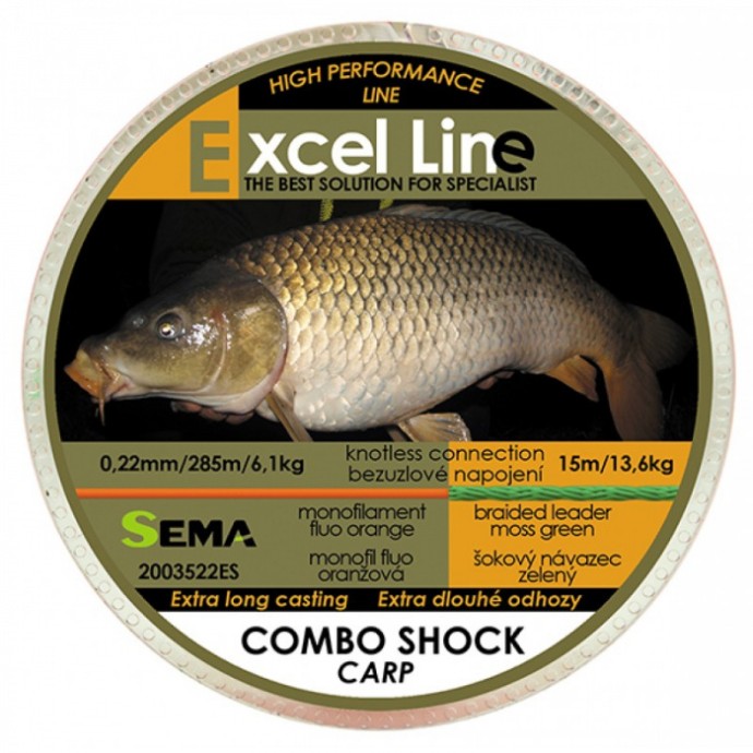 Najlon Sema Combo Shock Carp 300m
