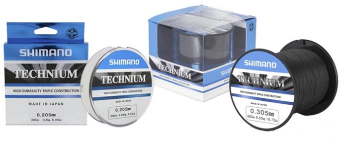 Najlon Shimano Line Technium Grey 620m 0,405mm 14kg