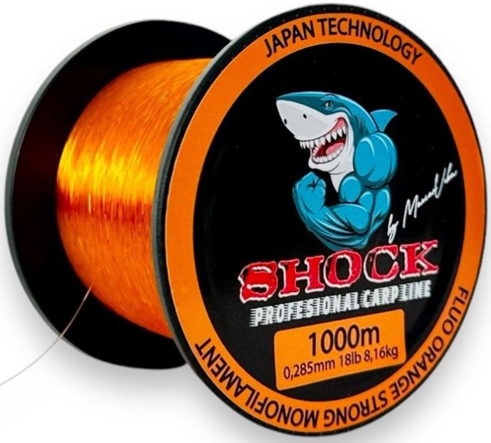 Najlon Shock Profesional Carp Line Fluo Orange