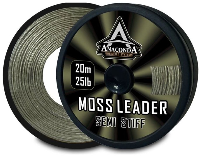 Najlon za predveze Anaconda Semi stiff moss 20m 25lb