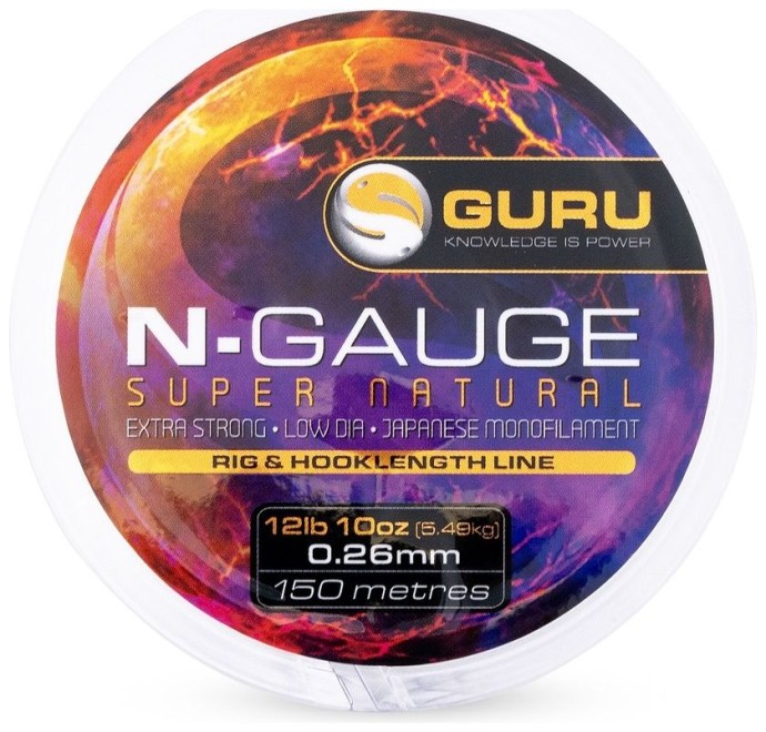 Najlon za predveze Guru N-Gauge Super Natural Clear 150m