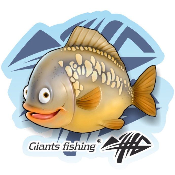 Naljepnica Giants Fishing Velika