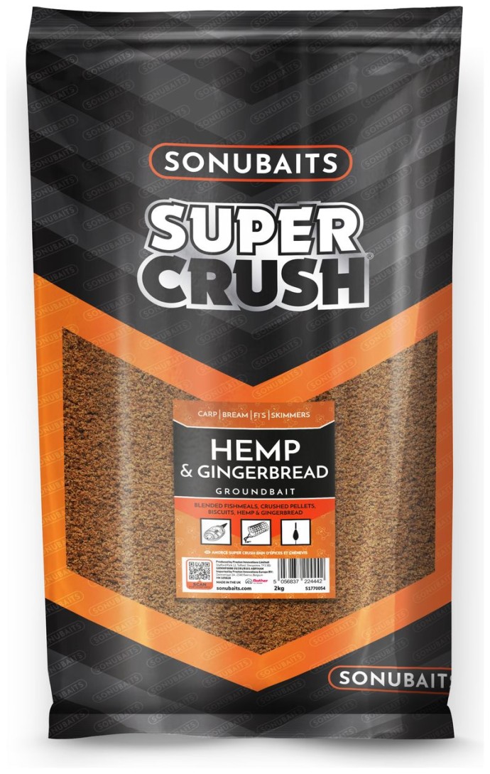 Nástrahy a krmení Sonubaits Hemp & Gingerbread