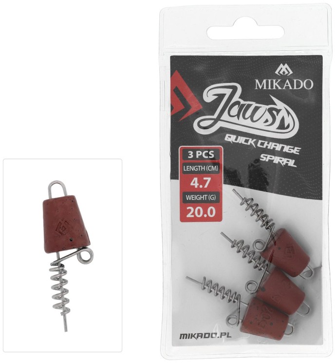 Navojna spirala Mikado Jaws Quick Change 4.7cm