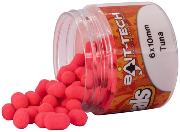 Neutralno balansirani Wafters Bait-Tech Criticals Tuna 6x10 mm 50ml