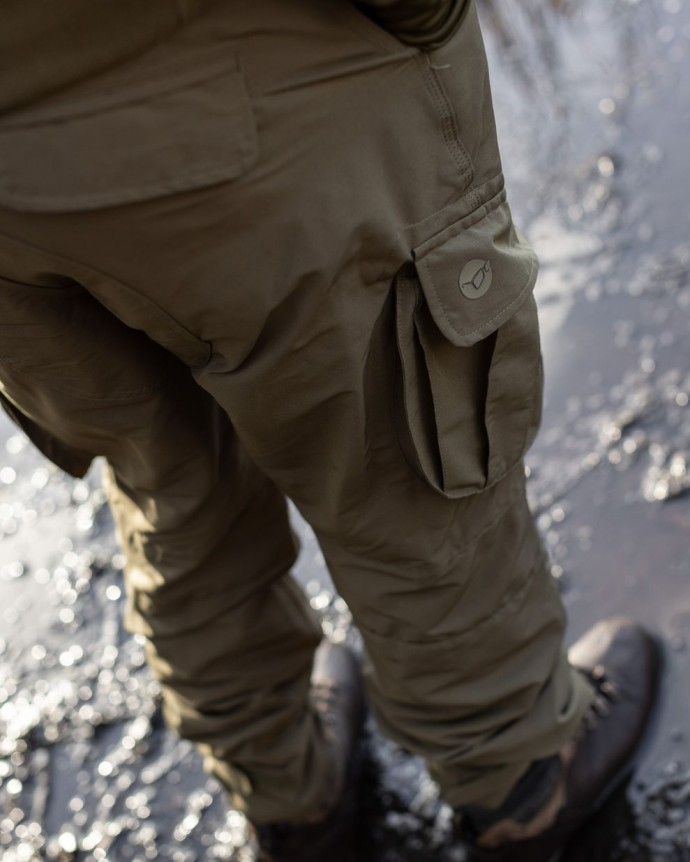 Nohavice Korda Polar Kombats Dark Olive
