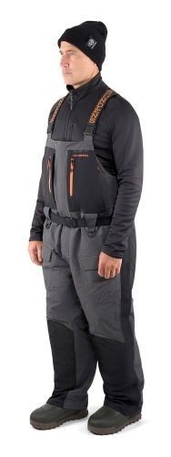 Nohavice s Laclem Grundéns Ice Raider Bib EU Dark Shadow