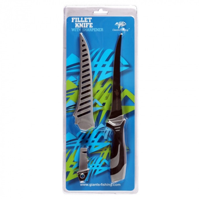 Nož za filetiranje Giants Fishing 7 Fillet Knife with Sharpener