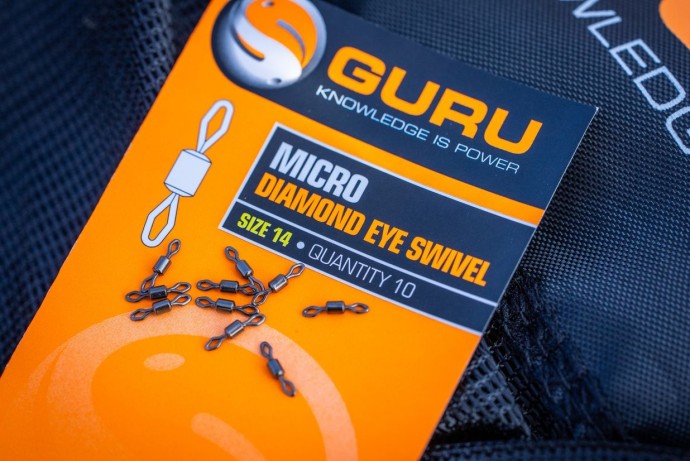 Obratlík Guru Micro Diamond Eye Swivel