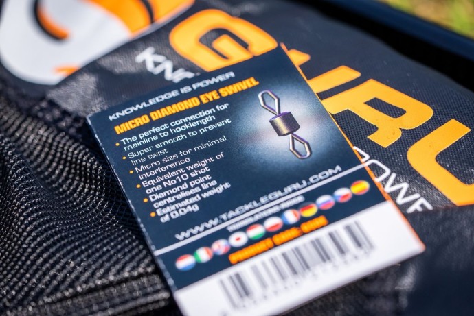 Obratlík Guru Micro Diamond Eye Swivel