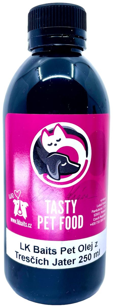 Olej Z Tresčej Pečene LK Baits Pet 250 ml
