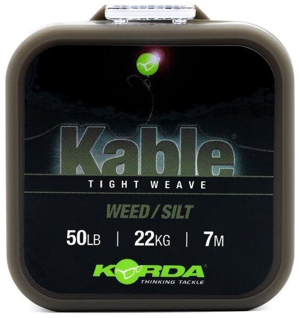 Olovená Šnúra Korda Kable Tight Weave 7m