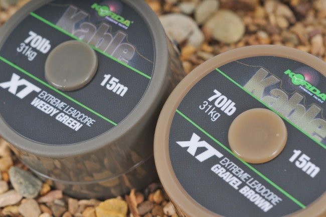 Olovna Upredenica Korda Kable XT Extreme Leadcore 70lb 31kg 15m