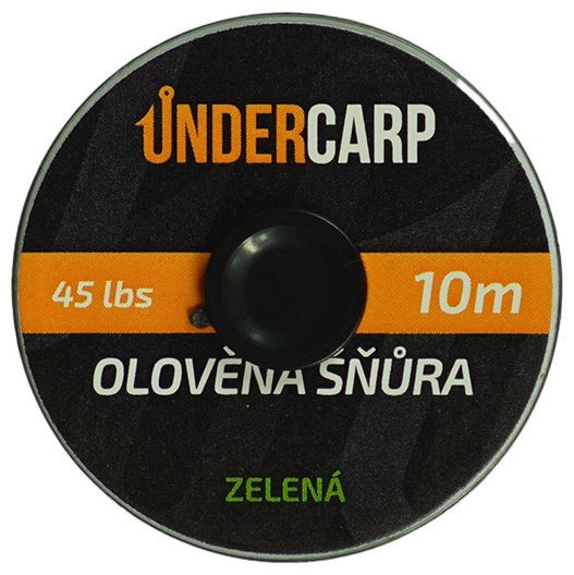 Olovna Upredenica UnderCarp 10m 45lb Zelena