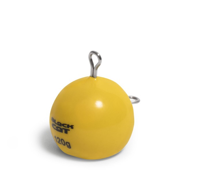 Olovo Black Cat Cat Ball Yellow