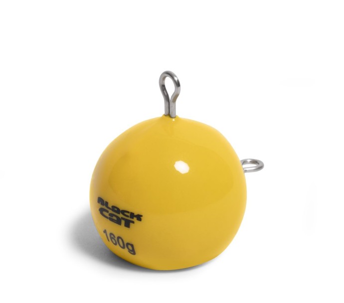 Olovo Black Cat Cat Ball Yellow