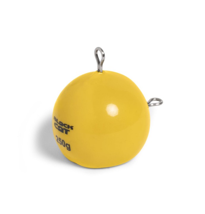 Olovo Black Cat Cat Ball Yellow