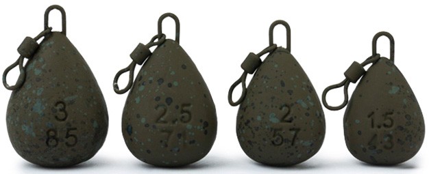 Olovo Fox Camotex Pear Swivel Lead