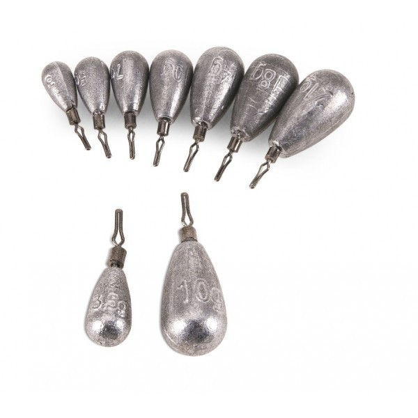 Olovo Iron Claw Tear Drop Sinkers