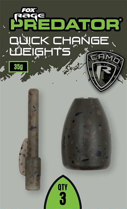 Olovo Rage Predator Camo Quick Change Weights