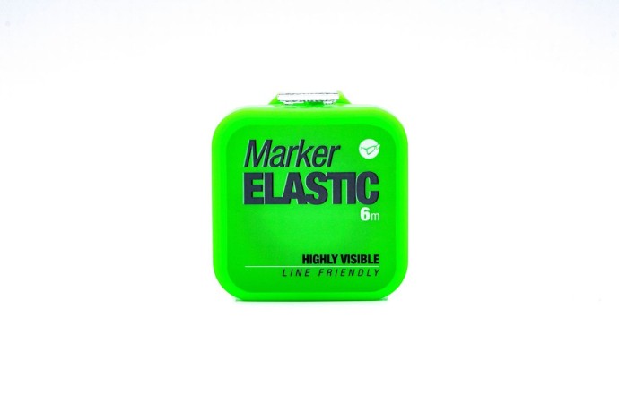 Označovací Guma Korda Marker Elastic Hi-Viz Green 6m