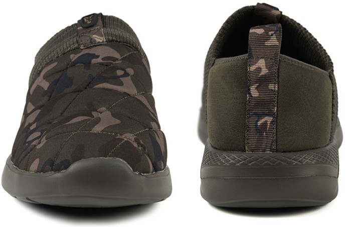 Papuče Fox Camo&Khaki Bivvy Slippers