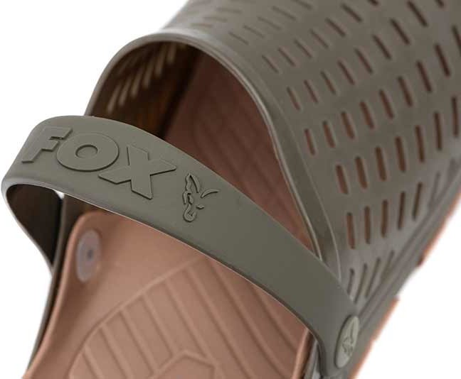 Papuče Fox Khaki Clogs