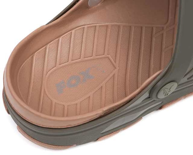 Papuče Fox Khaki Clogs