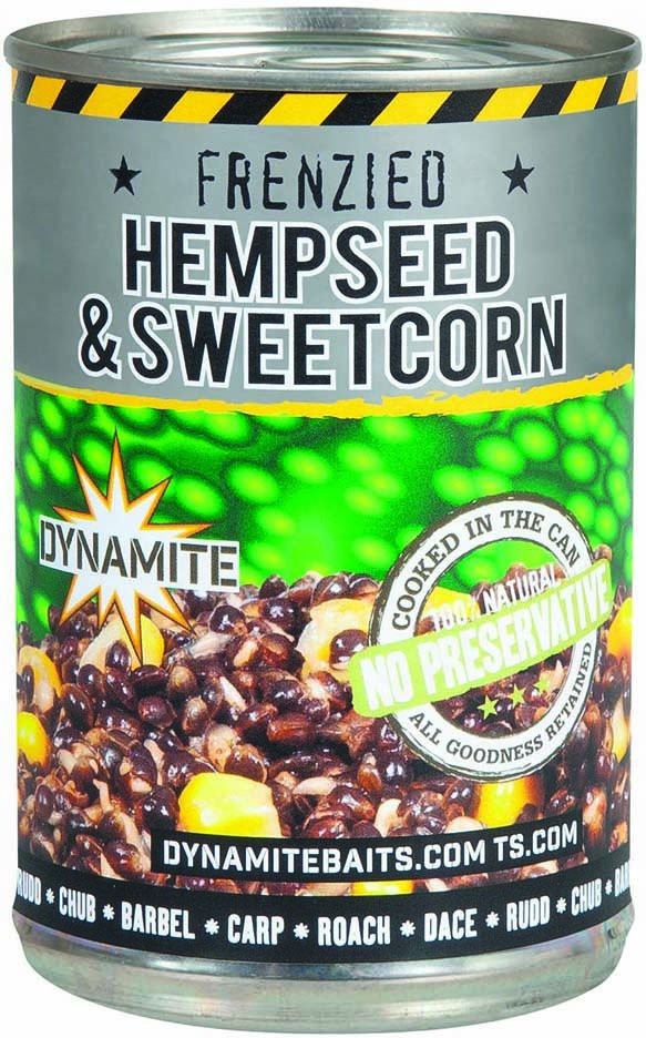 Partikl Dynamite Baits Frenzied Hempseed & Sweetcorn