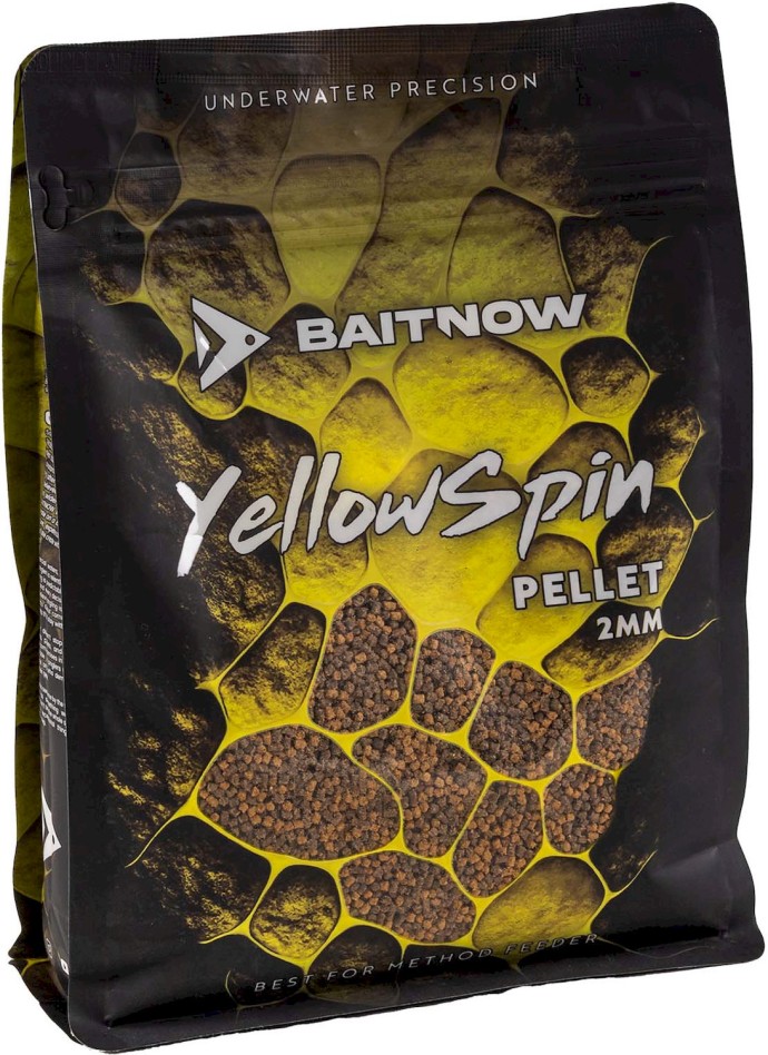 Pelete Baitnow Pellet Method Feeder 800gr Yellow Spin