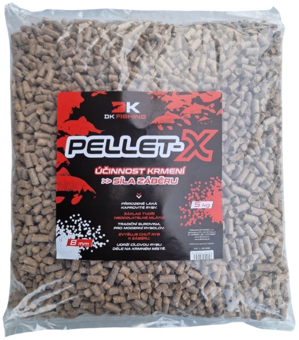 Pelete DK Fishing od tropa PELLET-X 8mm 5kg