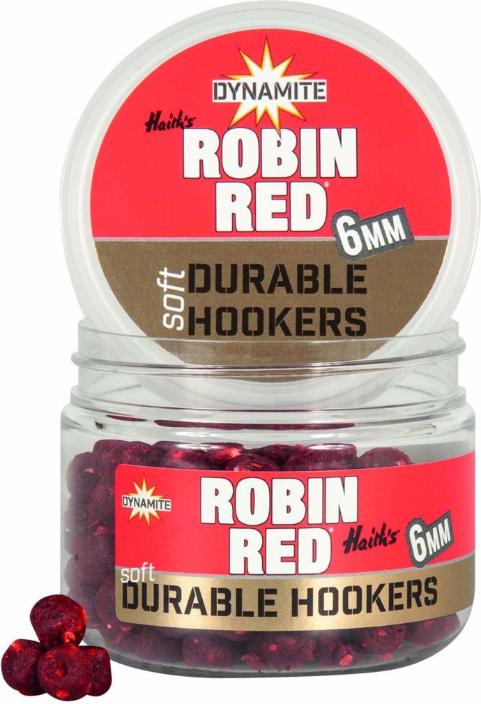 Pelete Dynamite Baits Durable Hookers Robin Red