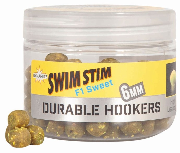 Pelete Dynamite Baits Swim Stim Durable Hook Pellet F1 Sweet Yellow