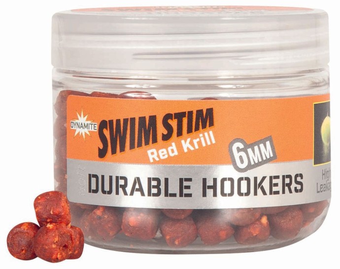 Pelete Dynamite Baits Swim Stim Durable Hook Pellet Red Krill