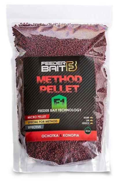 Pelete Feeder Bait Method Pellet 2mm 800gr