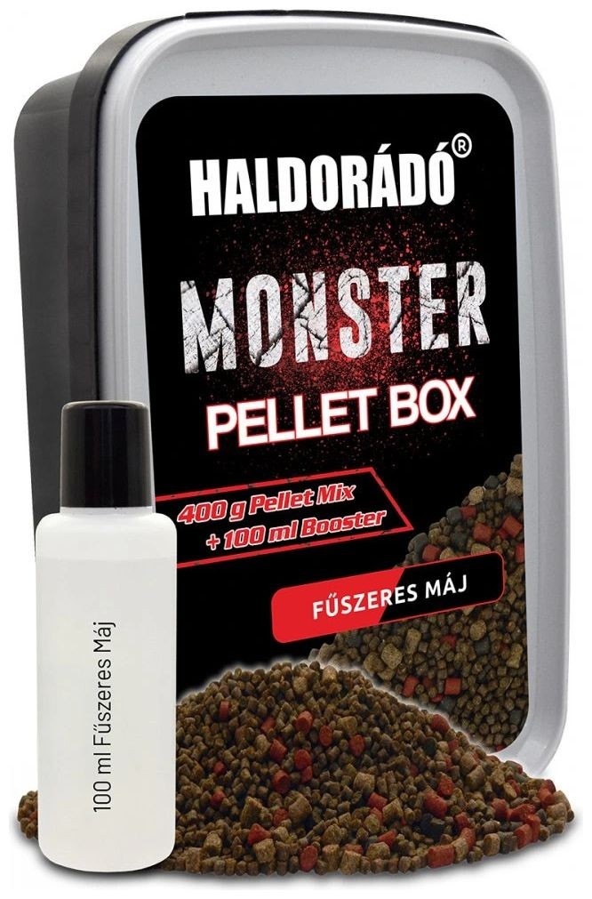 Pelete Haldorádó Monster Pellet Box 400gr 2mm