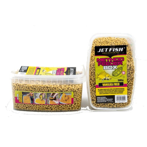 Pelete JetFish Feeder Method Box 500gr