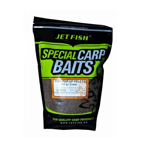 Pelete JetFish Special Carp Baits 3mm 700gr Fish Pop Up