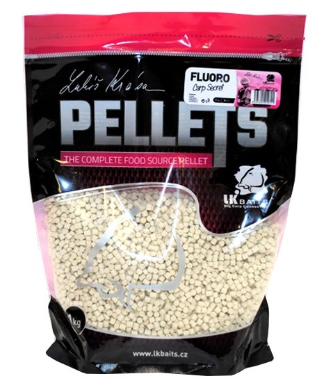 Pelete LK Baits Fluoro Pellets Carp Secret 1kg