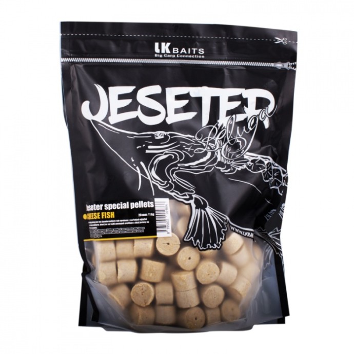Pelete LK Baits Jeseter Special Pellets Cheese 1kg