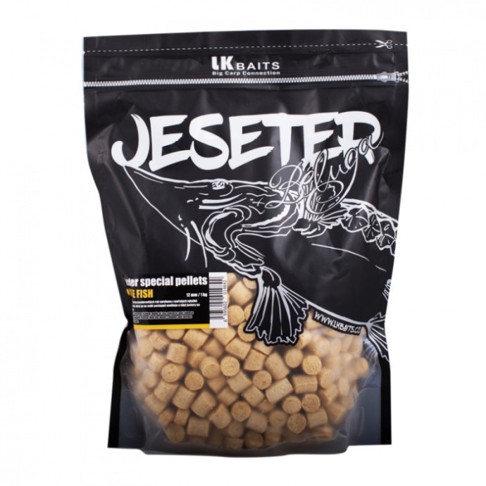 Pelete LK Baits Jeseter Special Pellets Cheese 1kg