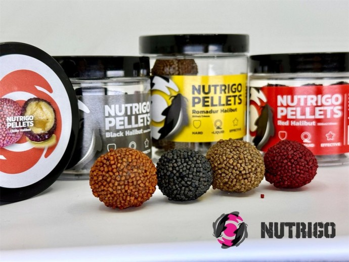 Pelete LK Baits Nutrigo Pellets Red Halibut 200ml 20mm
