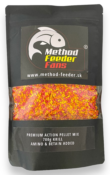 Pelete Method Feeder Fans Action Fluo Pellet 2mm 700gr