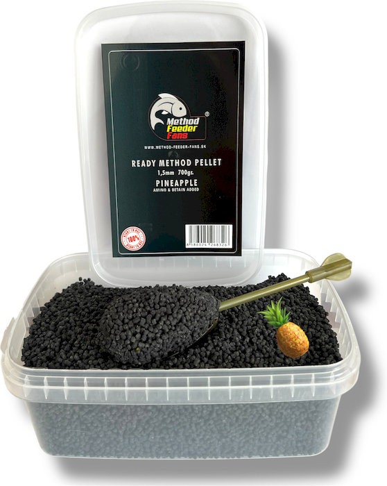 Pelete Method Feeder Fans Ready Method Pellet 1,5mm 700gr