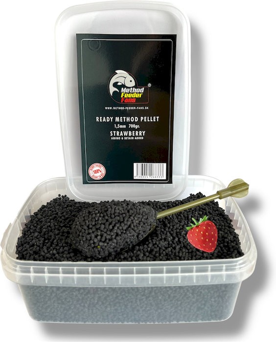 Pelete Method Feeder Fans Ready Method Pellet 1,5mm 700gr
