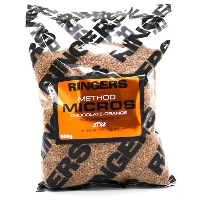 Pelete Ringerbaits Method Micro 2mm 900gr Chocolate Orange